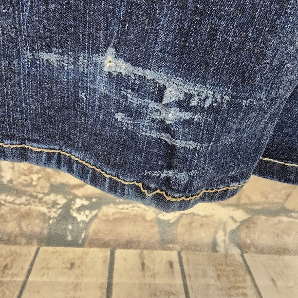 Vintage Y2K Baby Phat Jeans Baby Bootcut Mid Rise Medium Wash Fade Size 13 - Picture 15 of 15